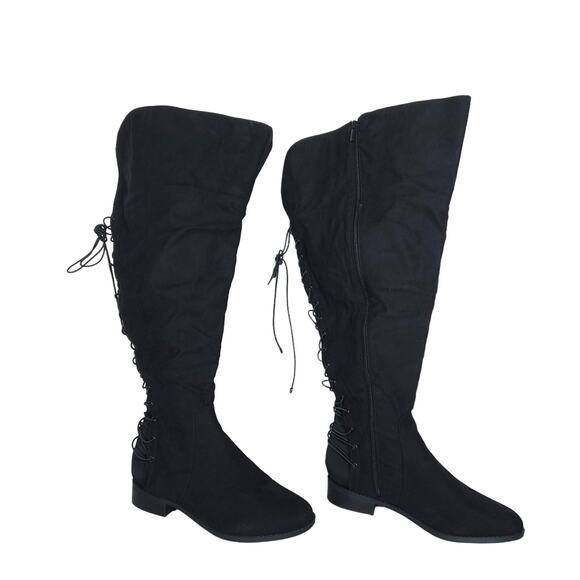 Torrid Black Knee-High Boots - Picture 1 of 8